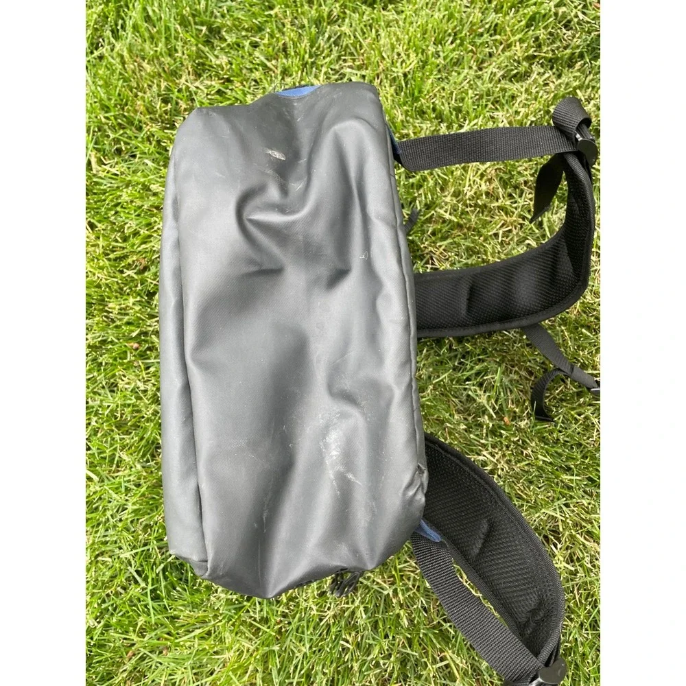 Evolution Fishing 3700 Tackle Backpack Blue Black Ripstop Angler Bag Mens